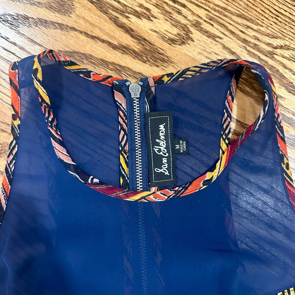 Sam Edelman Colorful Print Racerback Tank - Picture 6 of 6